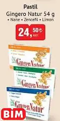 GİNGERO NATUR PASTİL GİNGERO NATUR PASTİL